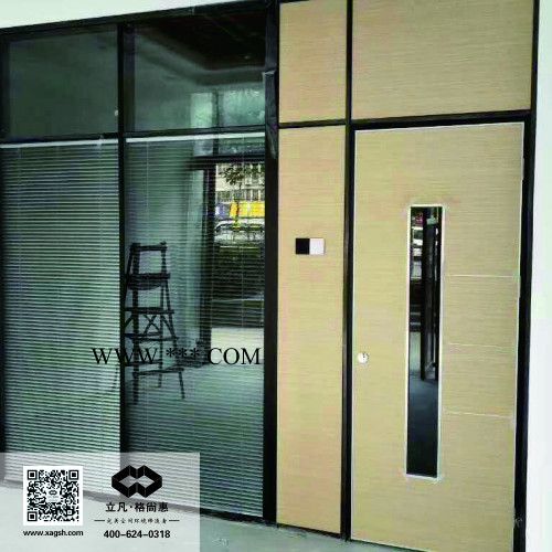 格尚惠 定制钢化玻璃门安装办公室玻璃隔断图5