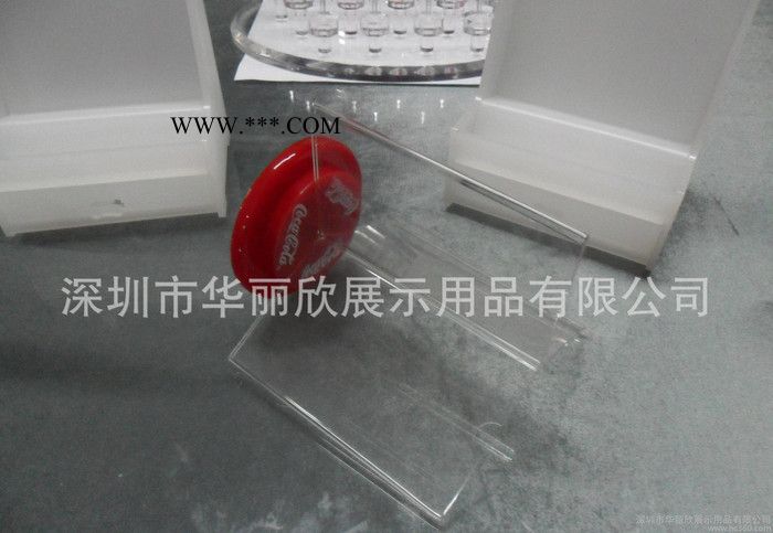 定做 亚克力旋转餐牌 亚加力菜单牌 有机玻璃热弯餐牌 压克力图1