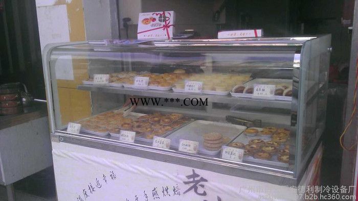 供应安德利 订做茶镜岛柜  钢化玻璃热柜图3