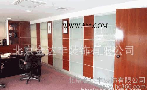 双面钢化玻璃夹百叶隔断墙隔间图2