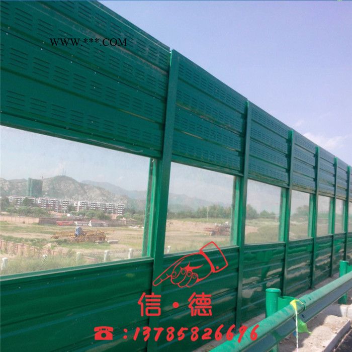 声屏障 公路景观声屏障 钢化玻璃声屏障 钢化夹胶不易碎图3