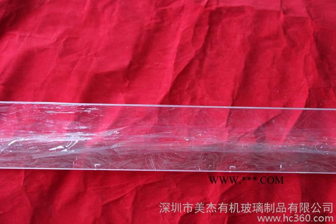 供应美杰有机玻璃机器防尘罩、茶色热弯弧形机罩图3
