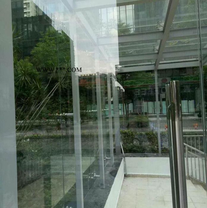 深圳幕墙玻璃开窗+玻璃窗+平开窗+玻璃防水开窗 幕墙开窗幕墙玻璃更换图1