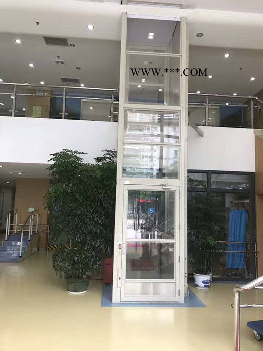 常熟市钢化玻璃观光电梯 启运安装家庭升降机 量身定制残疾人无障碍平台图5