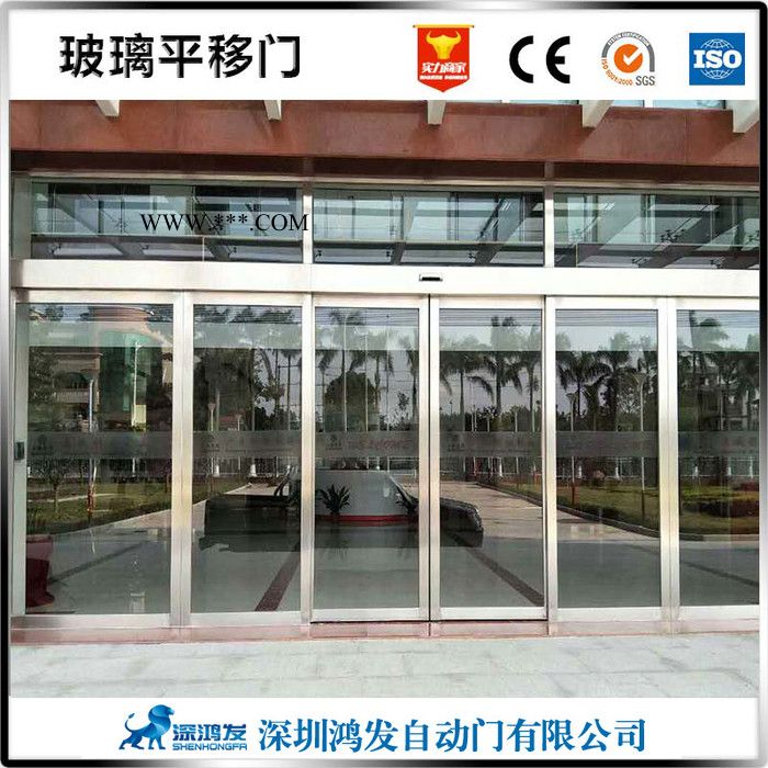 深圳宝安 住宅钢化玻璃门  钢化玻璃自动门厂家价格图4