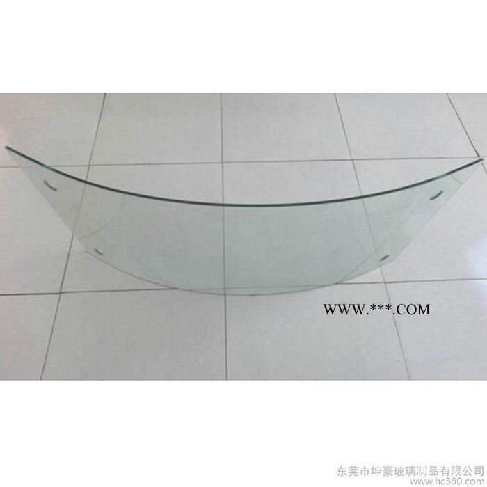 坤豪热弯玻璃专业生产热弯玻璃弧形玻璃加工8年品质承诺