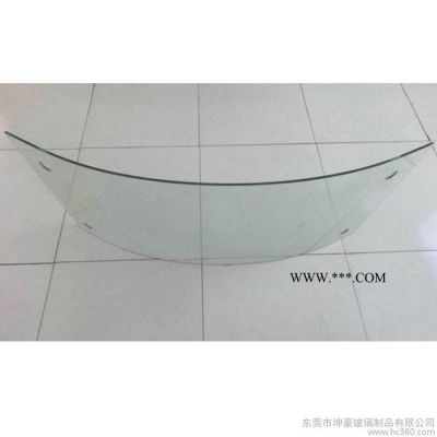 坤豪热弯玻璃专业生产热弯玻璃弧形玻璃加工8年品质承诺