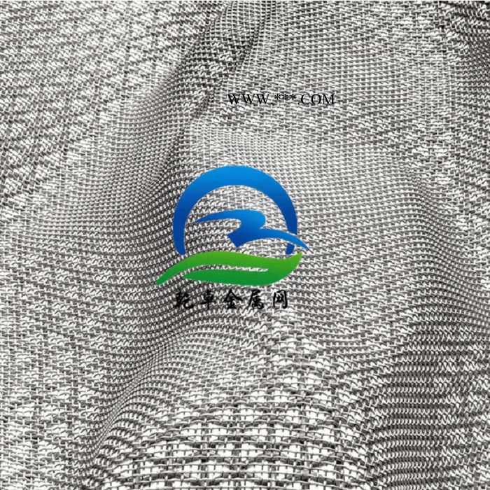 乾卓金属网 玻璃厂玻璃夹层丝网 彩色金属编织网 隔断幕墙玻璃编织网图7