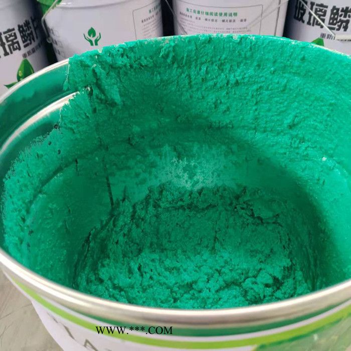 防腐玻璃鳞片胶泥 玻璃鳞片防腐涂料 树脂玻璃鳞片胶泥图4