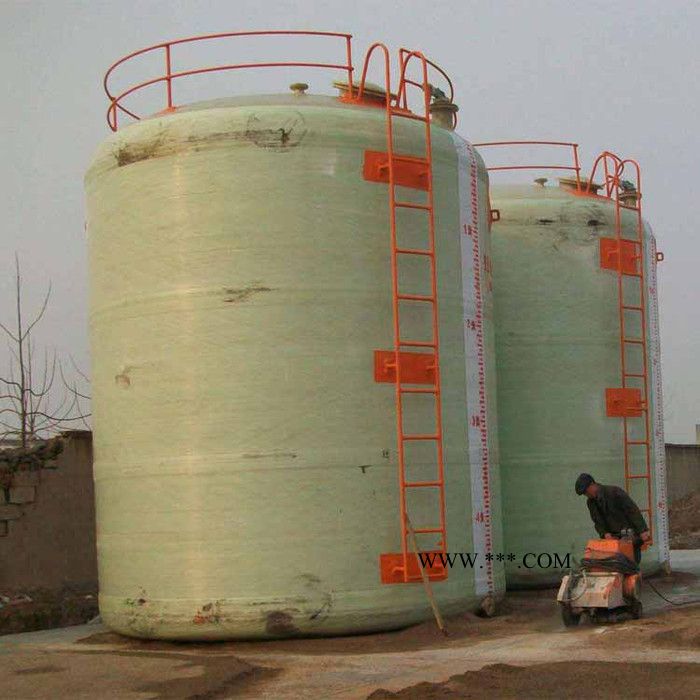 玻璃钢立式化工储罐 玻璃钢容器 玻璃钢储罐 玻璃钢盐酸储罐 缠绕玻璃钢储罐图4