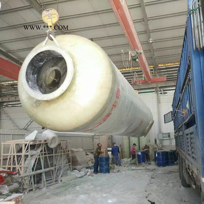 玻璃钢脱硫塔 玻璃钢喷淋塔 玻璃钢净化塔 玻璃钢洗涤塔图4