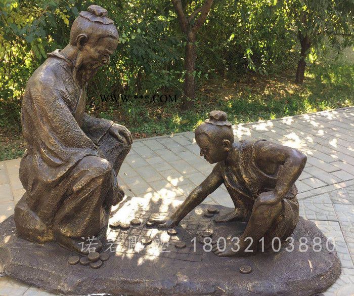 玻璃钢雕塑 玻璃钢体育运动翻手腕雕塑 校园文化雕塑 诺岩雕塑图2