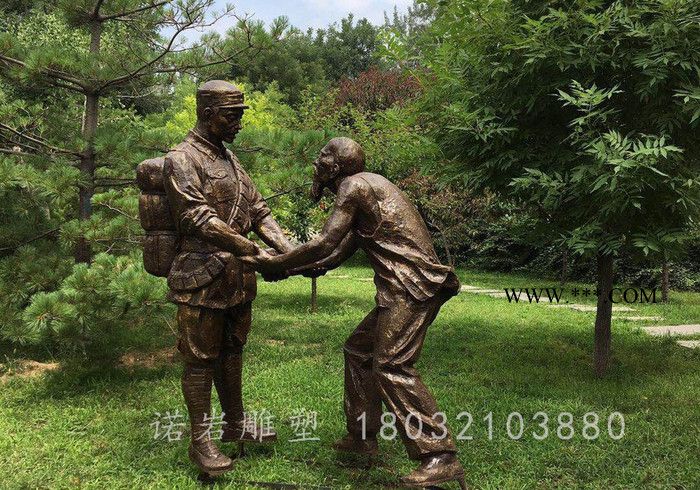 玻璃钢雕塑 玻璃钢体育运动翻手腕雕塑 校园文化雕塑 诺岩雕塑图3