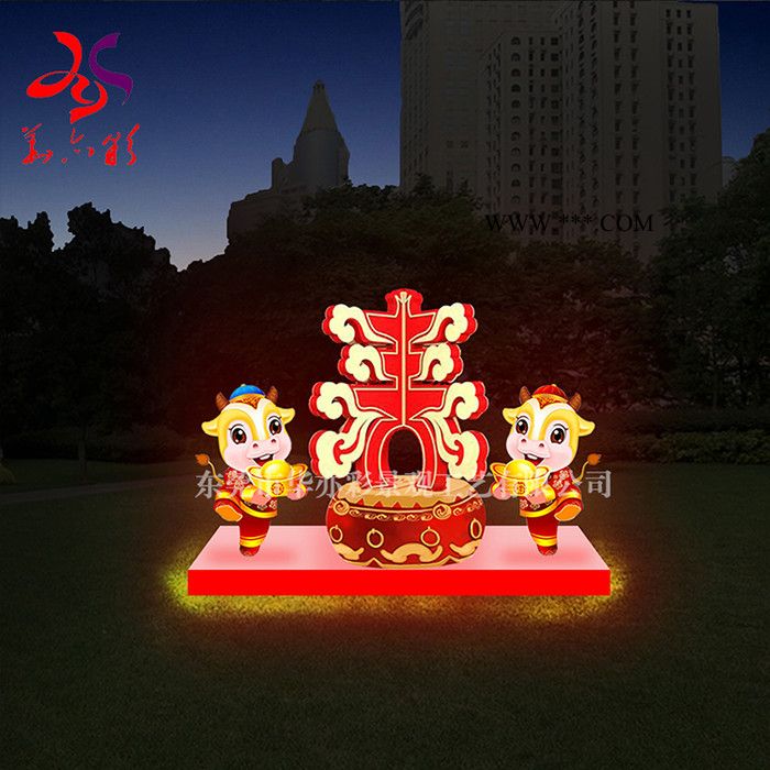 城市标志玻璃钢雕塑   园林景观玻璃钢雕塑  春节玻璃钢厂家图3