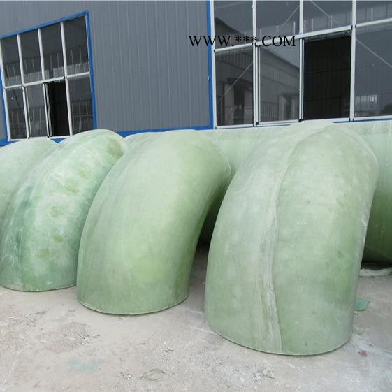 黄石 玻璃钢脱硫塔弯头 万诚 玻璃钢手糊弯头 压力弯头图3