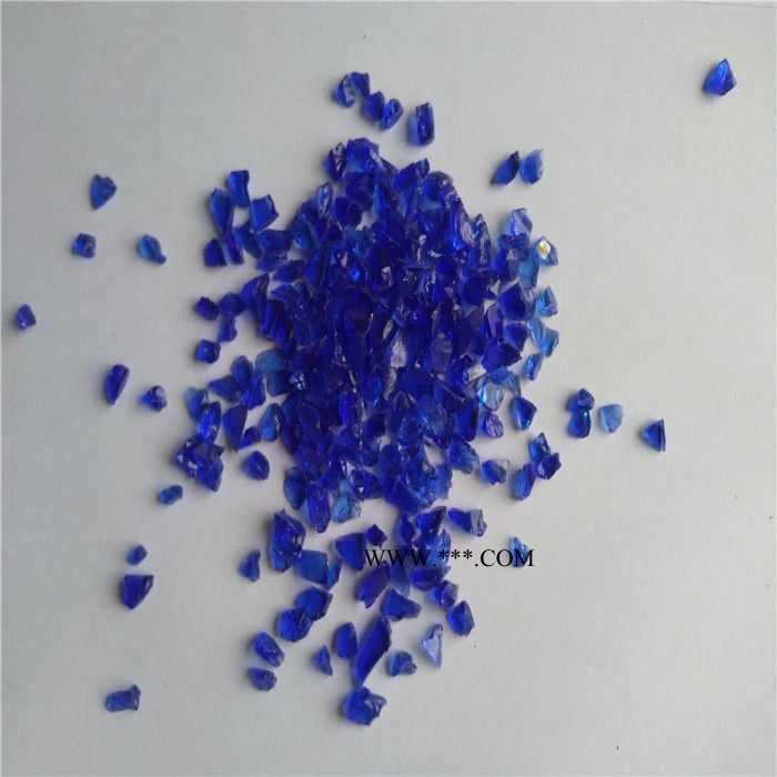 海蓝色玻璃砂 海蓝色玻璃砂厂家 海蓝色玻璃砂用途 海蓝色玻璃砂价格图2