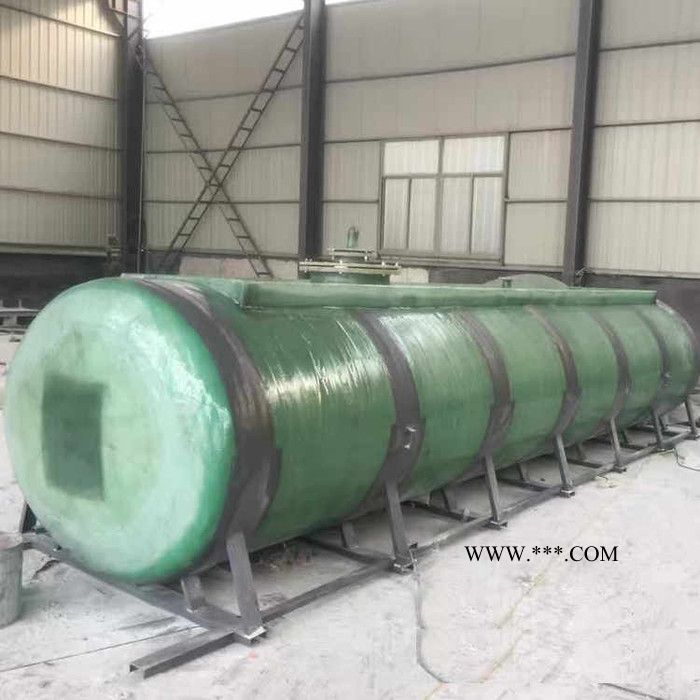 玻璃钢容器 玻璃钢储罐 玻璃钢容器福胜玻璃钢  卧式玻璃钢储罐 大型立式耐腐玻璃钢储罐 卧式玻璃钢储罐图2