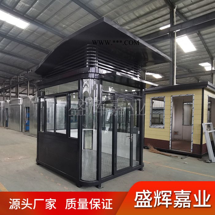 盛辉嘉业 北京玻璃岗亭 商场玻璃岗亭 定做玻璃岗亭 小区玻璃岗亭 形象玻璃岗亭图2