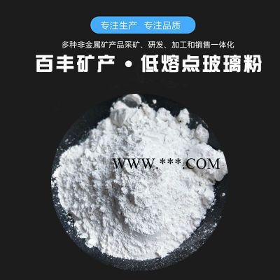 源头厂家 低熔点玻璃粉 玻璃粉 夜光漆用玻璃粉图3