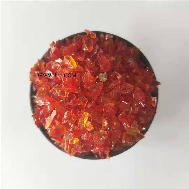 红色玻璃砂 红色玻璃砂厂家 装饰用玻璃砂 型号齐全，欢迎来购图1