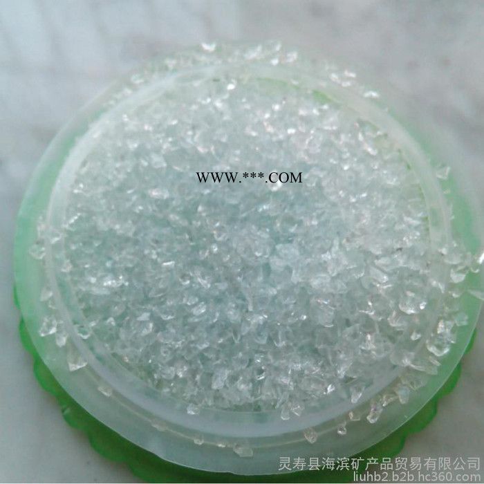 喷砂用白色玻璃砂 耐磨玻璃砂 100目喷砂机专用玻璃砂喷砂 地坪玻璃砂图1