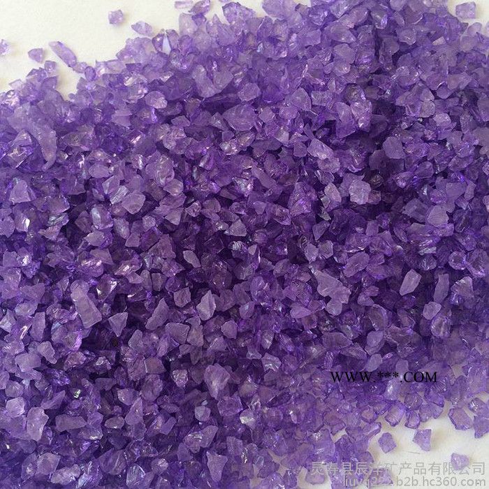 供应40-80目玻璃砂  喷砂除锈用玻璃砂 黄色玻璃砂图4