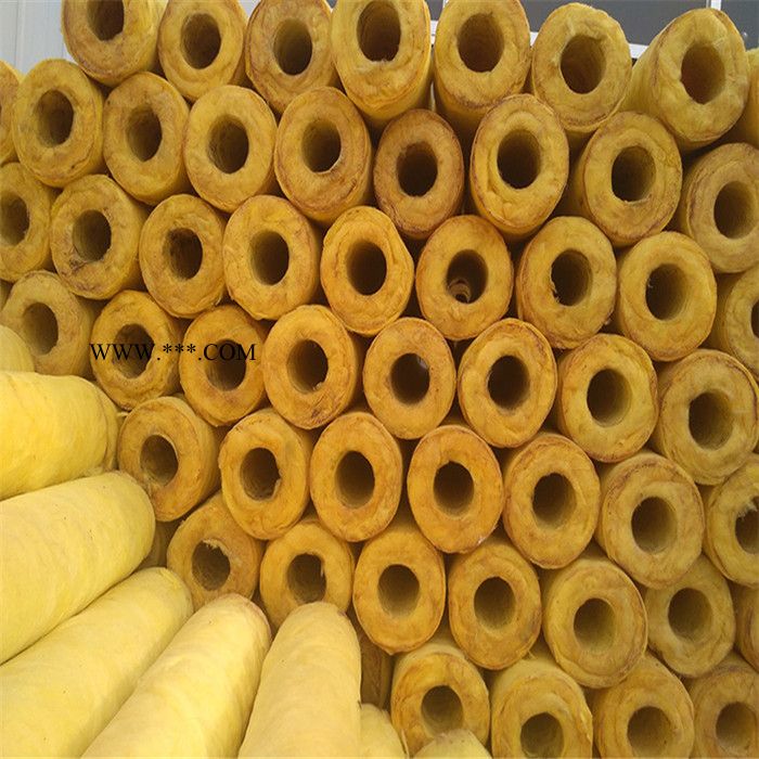 憎水玻璃棉管离心玻璃玻璃棉管超细玻璃棉管玻璃棉管厂家图4
