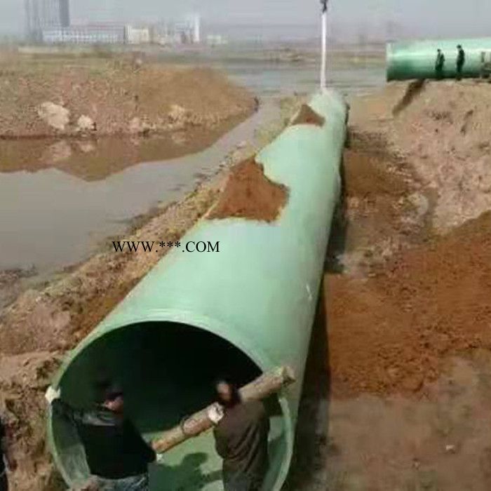 化工玻璃钢管道  工艺玻璃钢管道 玻璃钢管道 玻璃钢缠绕管道 玻璃钢夹砂管生产图2