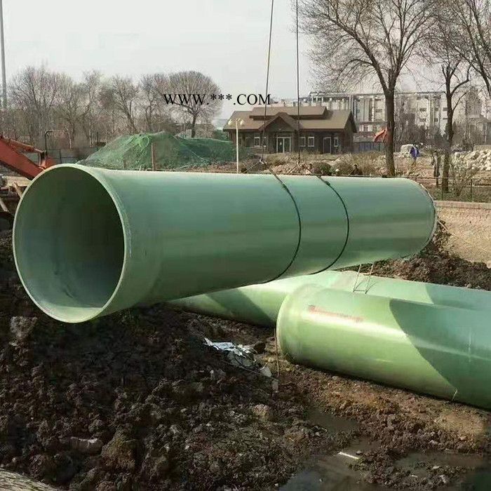 化工玻璃钢管道  工艺玻璃钢管道 玻璃钢管道 玻璃钢缠绕管道 玻璃钢夹砂管生产图4