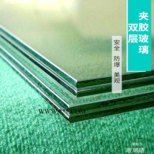 伟旭丞夹胶玻璃 夹胶玻璃加工定制 10mm夹胶玻璃 防爆耐用夹胶玻璃图3