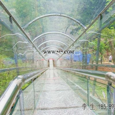 皇潮 玻璃水滑道 空中玻璃水滑道  漂流滑道  景区玻璃滑道  玻璃水滑道设计