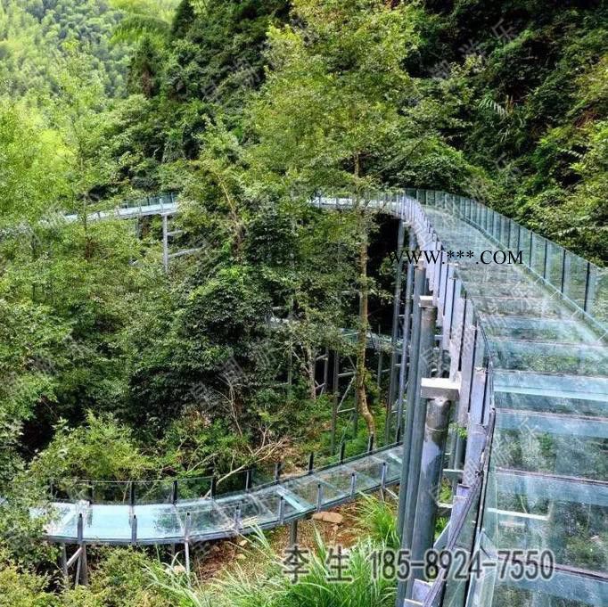 皇潮 玻璃水滑道 空中玻璃水滑道  漂流滑道  景区玻璃滑道  玻璃水滑道设计图2
