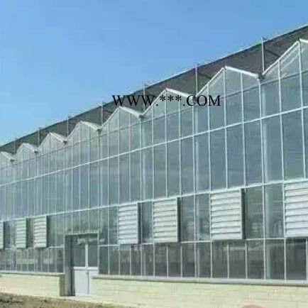 五丰 承建玻璃温室 连栋玻璃温室 玻璃大棚造价 智能玻璃温室图2
