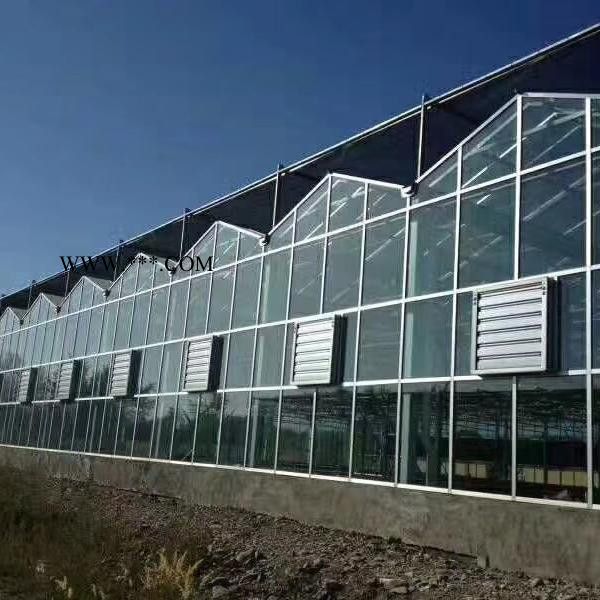 温室工程厂家 玻璃智能温室大棚造价 玻璃玻璃 玻璃大棚温室图2