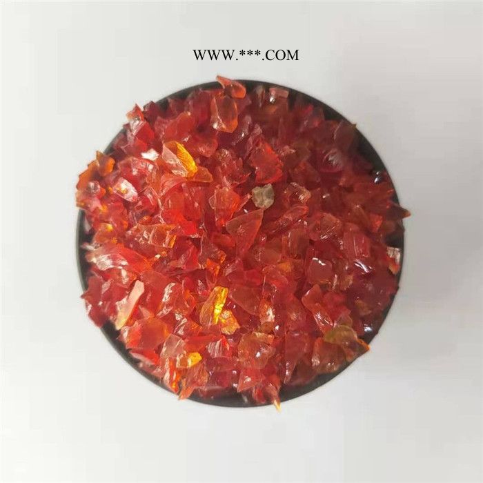 红色玻璃砂 红色玻璃砂厂家 装饰用玻璃砂 型号齐全图3