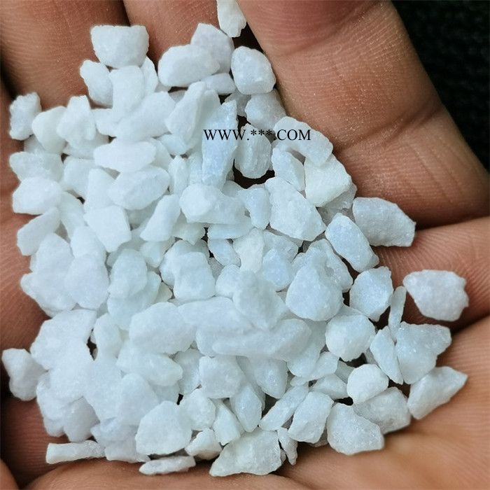 永顺湖蓝玻璃石 水晶玻璃石 原色玻璃石图1