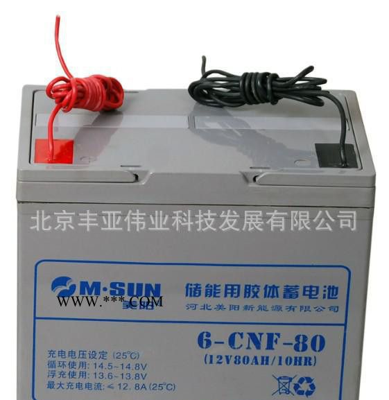 美阳12V-90AH储能用胶体蓄电池 M.SUN 6-CNF图1