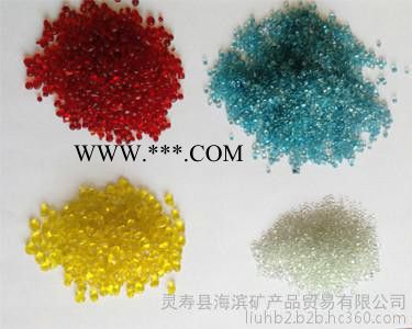 海滨 彩色天然玻璃砂 装饰用玻璃砂 玻璃装饰专用玻璃砂 除锈玻璃砂图1