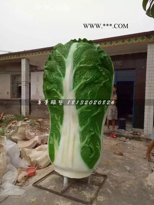 玻璃钢大辣椒雕塑，玻璃钢蔬菜雕塑图7