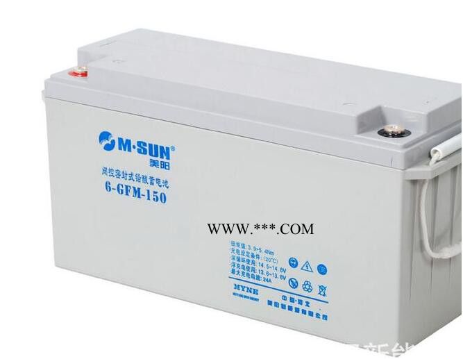 美阳M.SUN蓄电池6-GFM-100 12V100AH消防照明 UPS蓄电池 光伏太阳能电池
