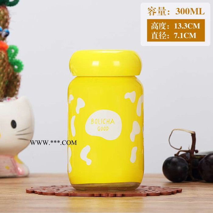 光明 玻璃瓶 覆膜蘑菇杯  蘑菇玻璃杯 礼品杯图3
