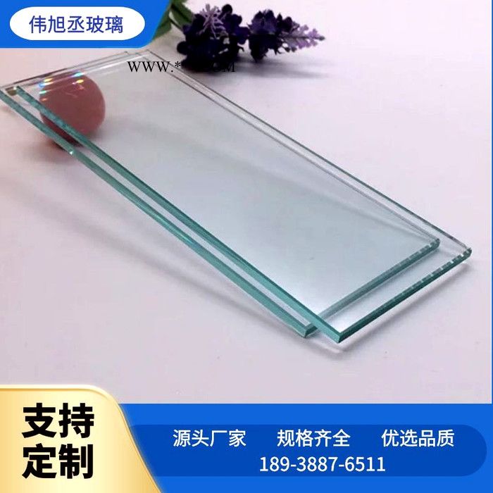 伟旭丞专业玻璃深加工 钢化玻璃批发供应 异形玻璃定做 楼梯玻璃图2