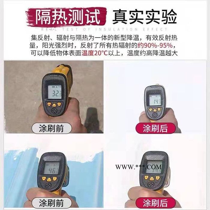 耐博仕 水性玻璃隔热涂料反射隔热涂料广州防水厂家图5