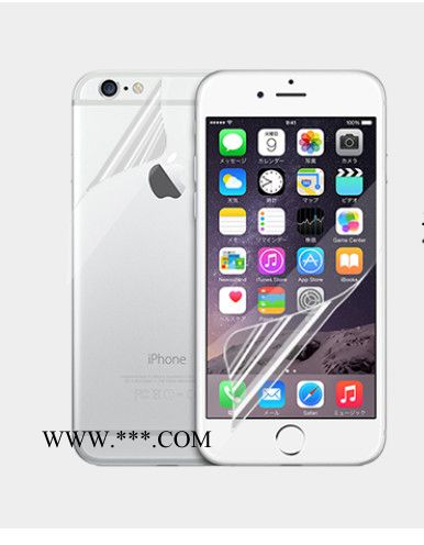 Axidi iphone6纳米盾防爆膜6代4.7寸保护膜 苹果6s手机贴膜高清膜，软性玻璃膜图3