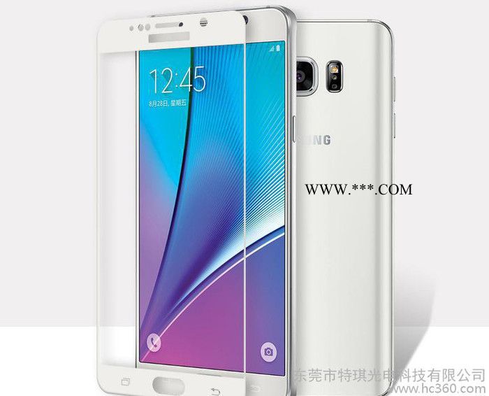 三星Note5纳米全吸附钢化膜 note5防曝手机玻璃膜图3