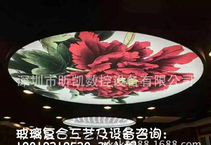 微晶夹胶玻璃复合机 陶瓷3D背景墙夹胶复合机技术指导图2