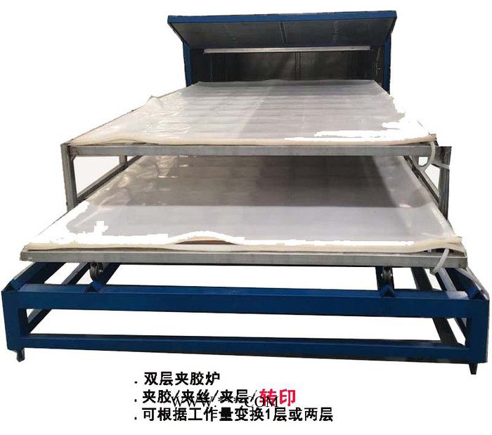 商丘永兴干法夹胶炉  EVA夹胶设备   夹胶炉厂家夹胶机夹层玻璃生产设备图1