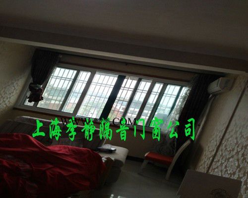 供应断桥铝三层真空玻璃隔音窗  别墅隔音窗 酒店办公隔音窗 家用装修断桥铝隔音窗+季静隔音品牌+断桥铝1.6型图3
