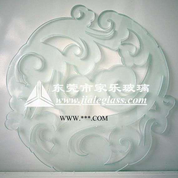 东莞水切割玻璃/夹胶玻璃/丝印辊印玻璃/烤漆玻璃/蒙砂磨砂玻璃/电梯玻璃/钢化玻璃/玻璃开孔图5