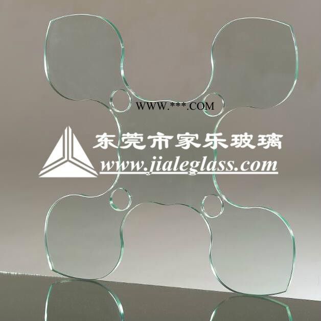 东莞水切割玻璃/夹胶玻璃/丝印辊印玻璃/烤漆玻璃/蒙砂磨砂玻璃/电梯玻璃/钢化玻璃/玻璃开孔图3